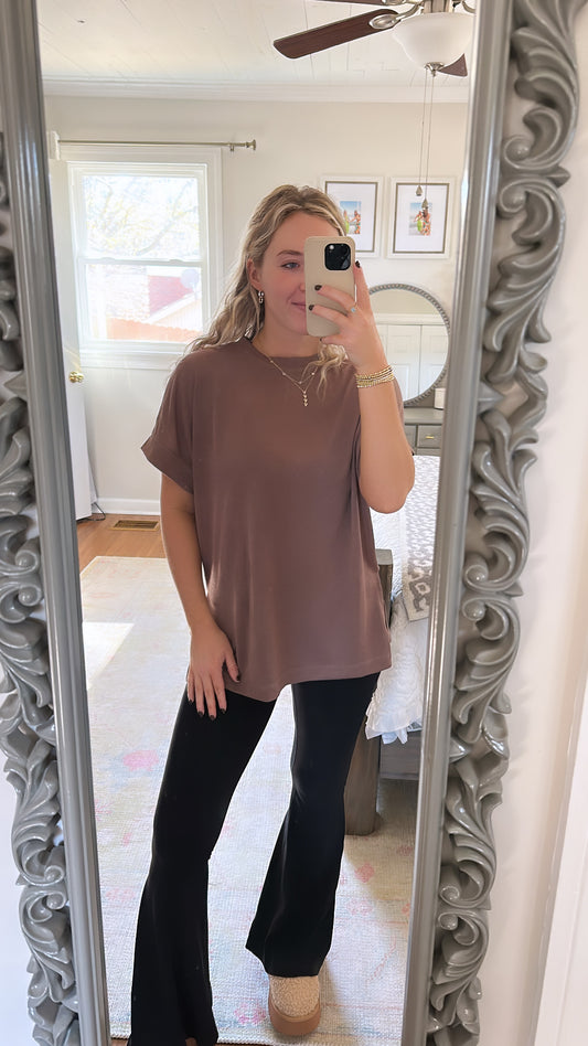 Everyday Tee- Taupe