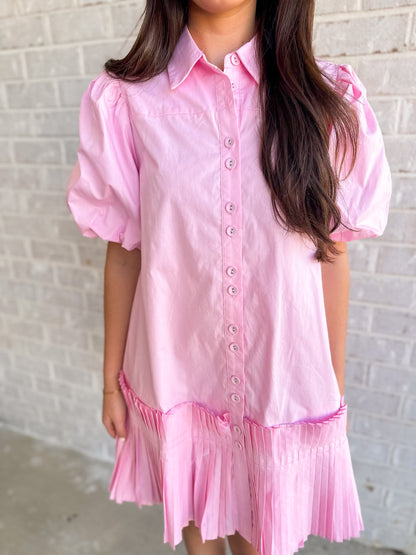 Holly Dress- Pink