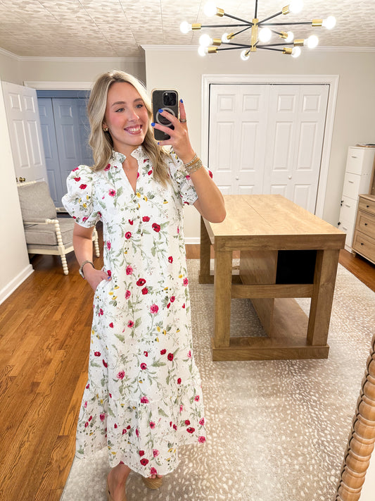 The Camille Floral Dress