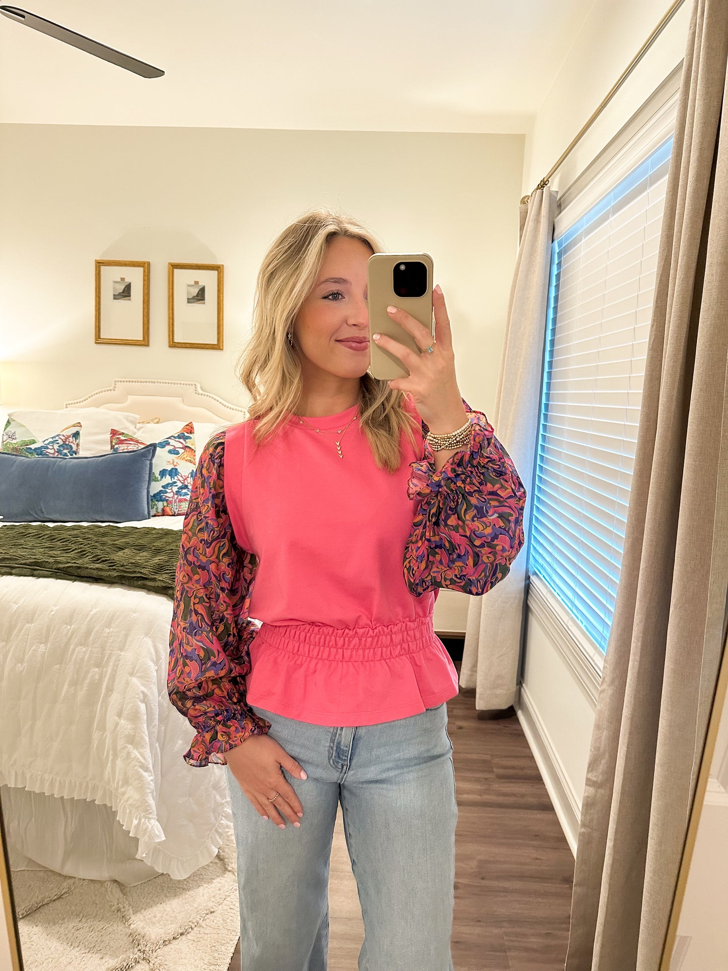 Maeve Top- Pink