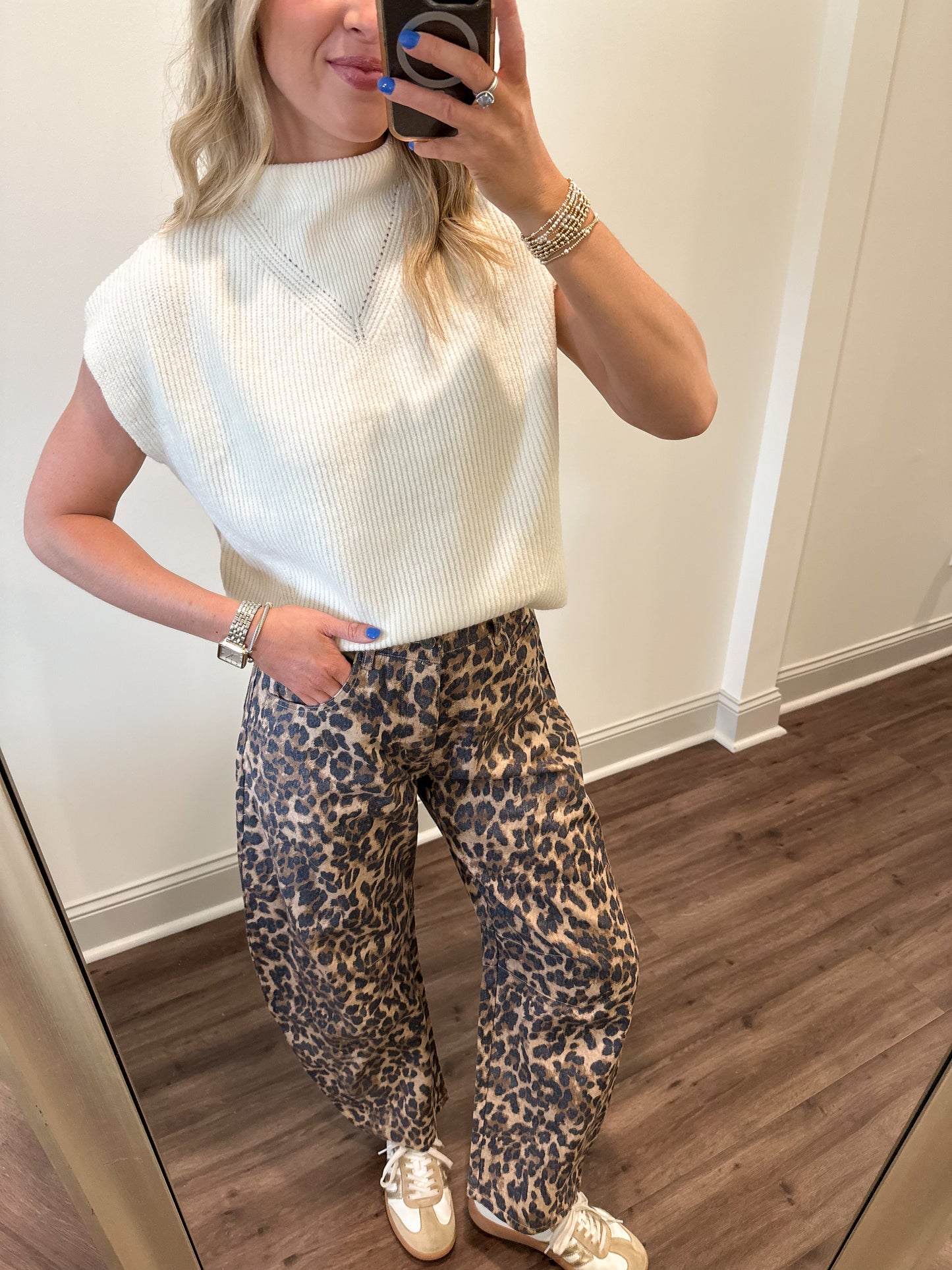 Weekend Muse Top- Cream