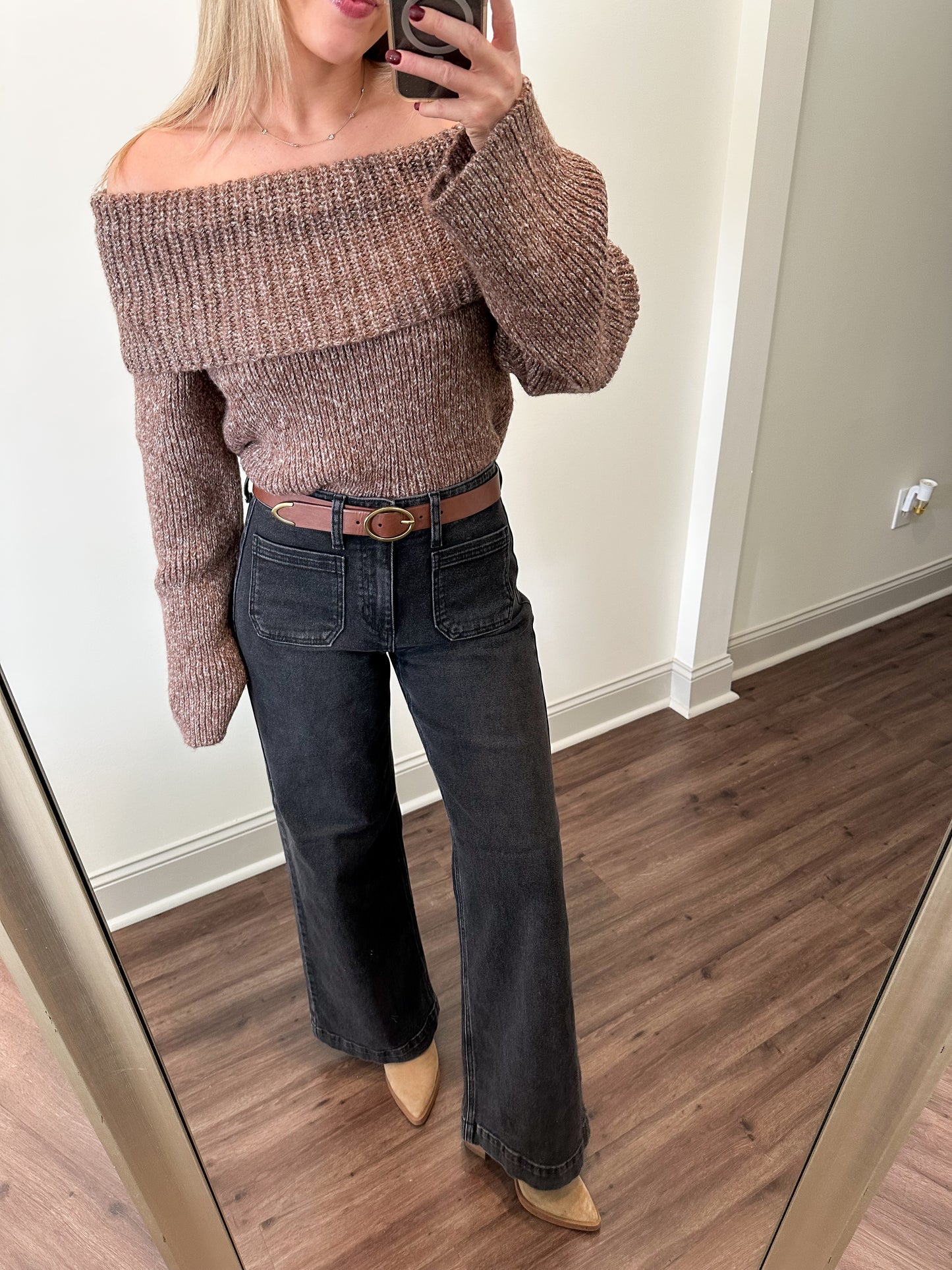 Finn Micro Patch Jean- Black