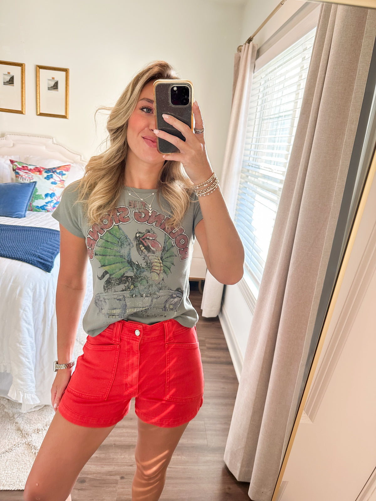 Valley Girl HR Shorts- Cherry