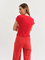 Lily Baby Tee- Cherry