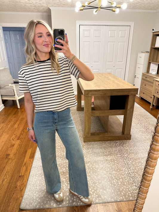 Essential Stripe Ringer Tee