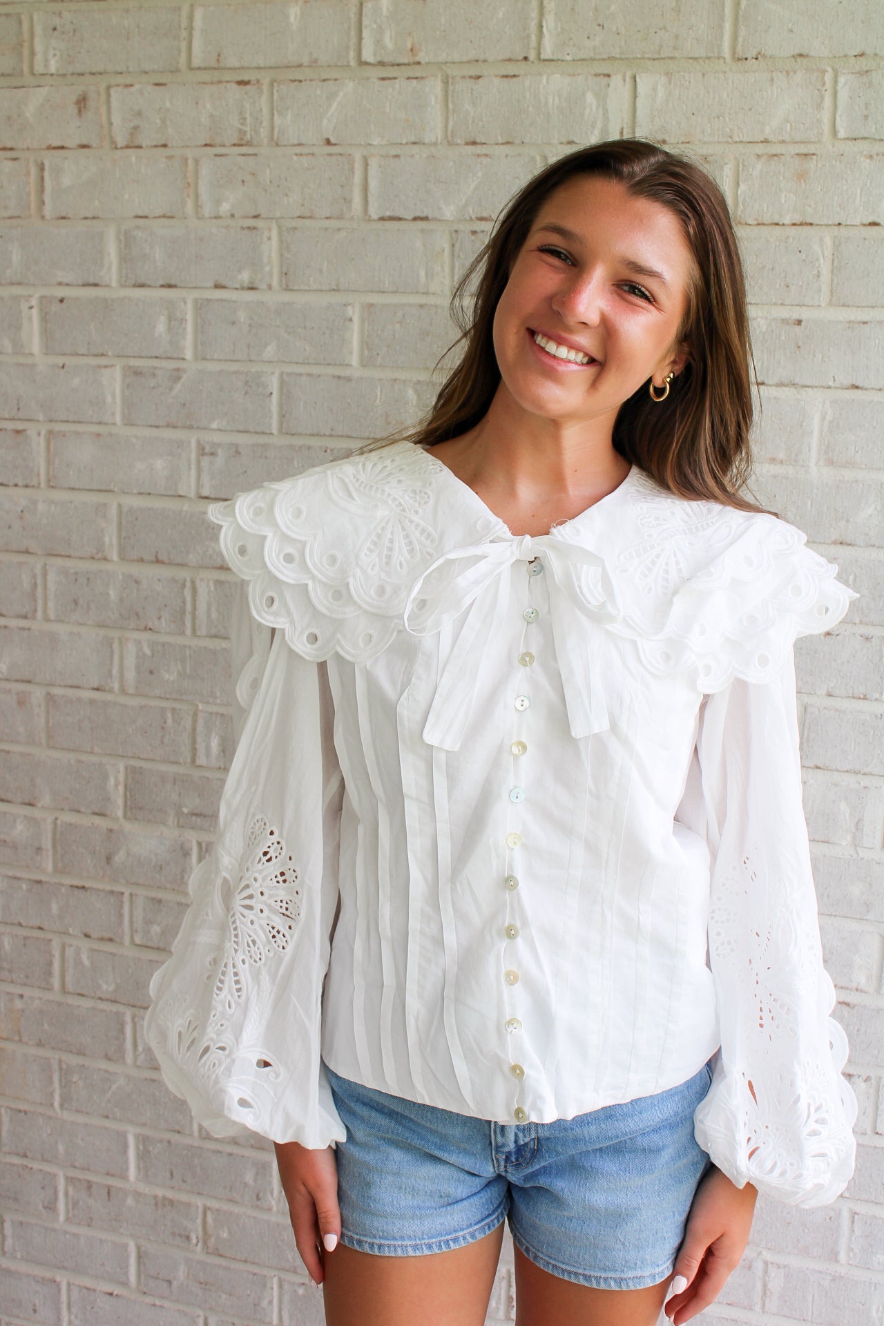 French Blouse- White