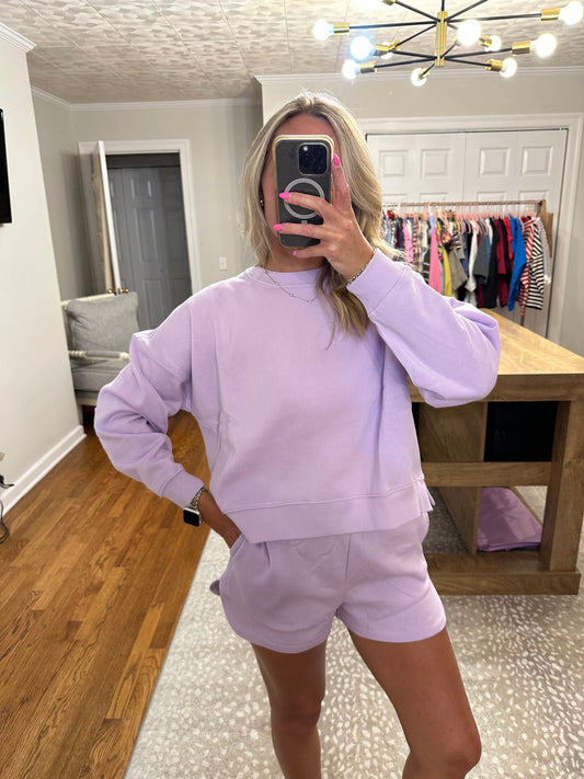 Ashley Lounge Set- Lilac