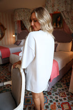 Camila T-Shirt Mini Dress- White