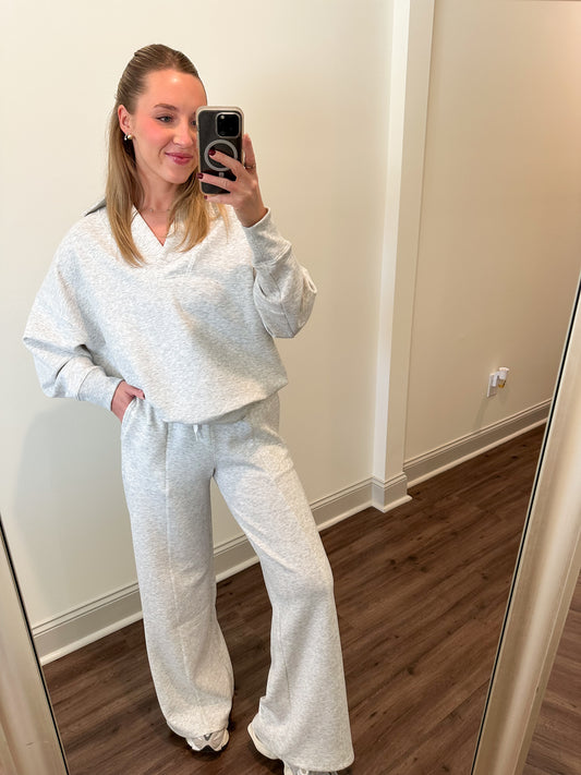 Tessa Lounge Set- Grey