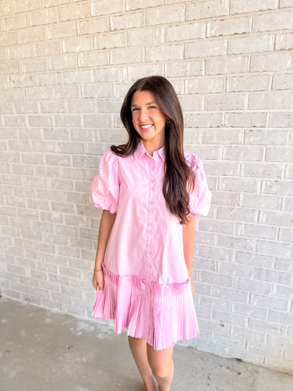 Holly Dress- Pink
