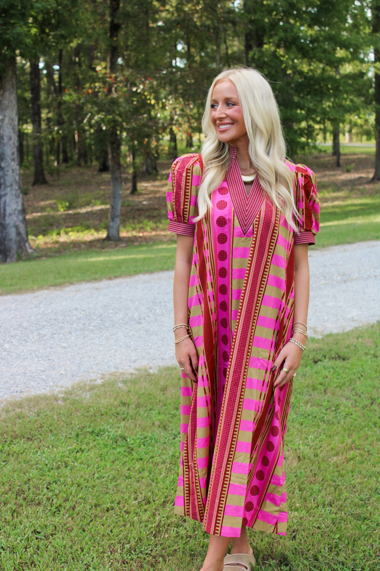 Seraphina Midi Dress- Plum