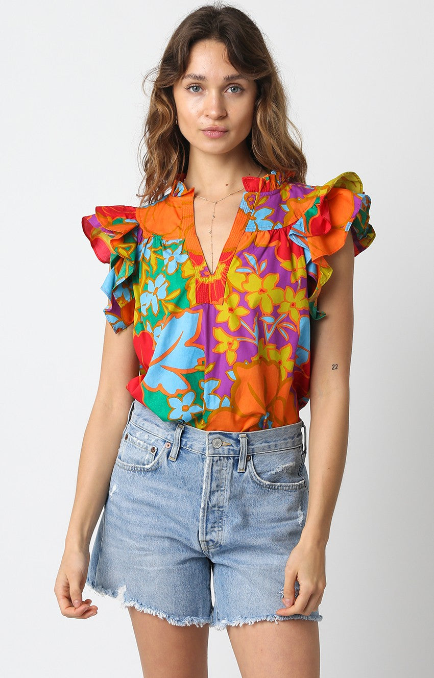 Azalea Top- Multi