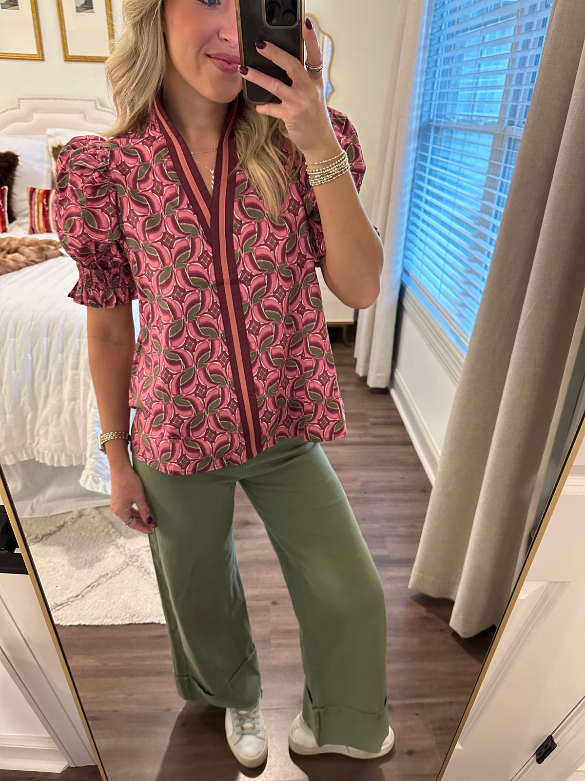 Sena Top- Wine