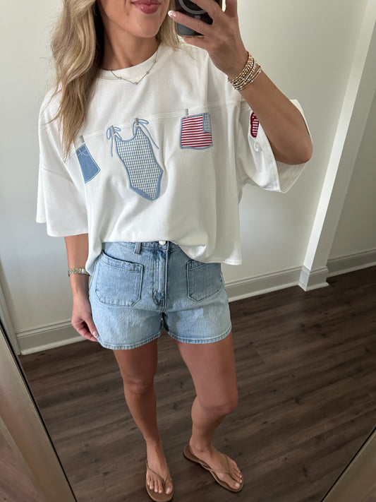 Marlowe Top- White