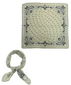 Paisley Print Scarf- Olive