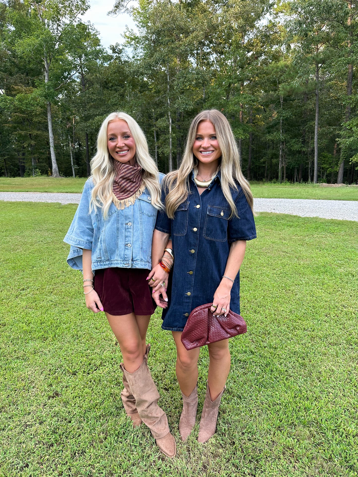 Sloane Dark Denim Mini Dress