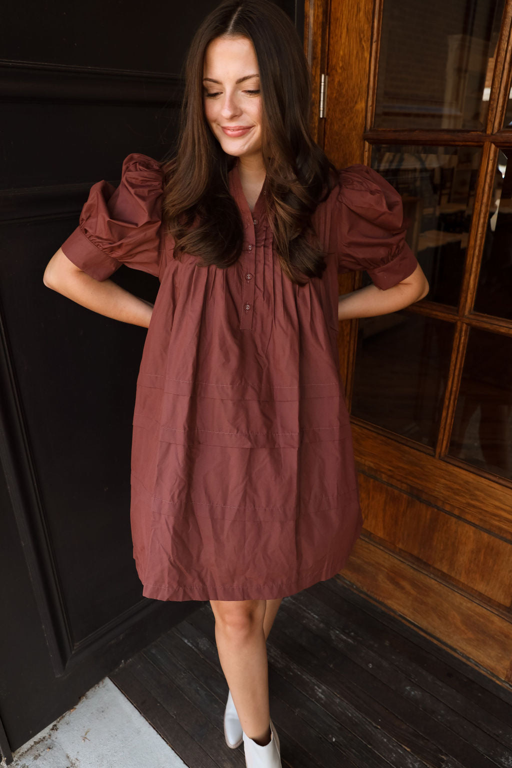 Espresso Mini Dress Large Espresso Mini Dress Large