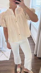 Dakota Top- Light Khaki