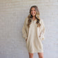 Half Zip Sweater Dress