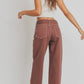 Walnut Wide Leg Jeans