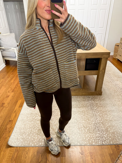 The Audrey Jacket- Mocha