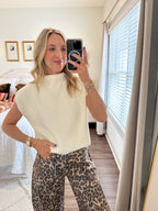 Weekend Muse Top- Cream