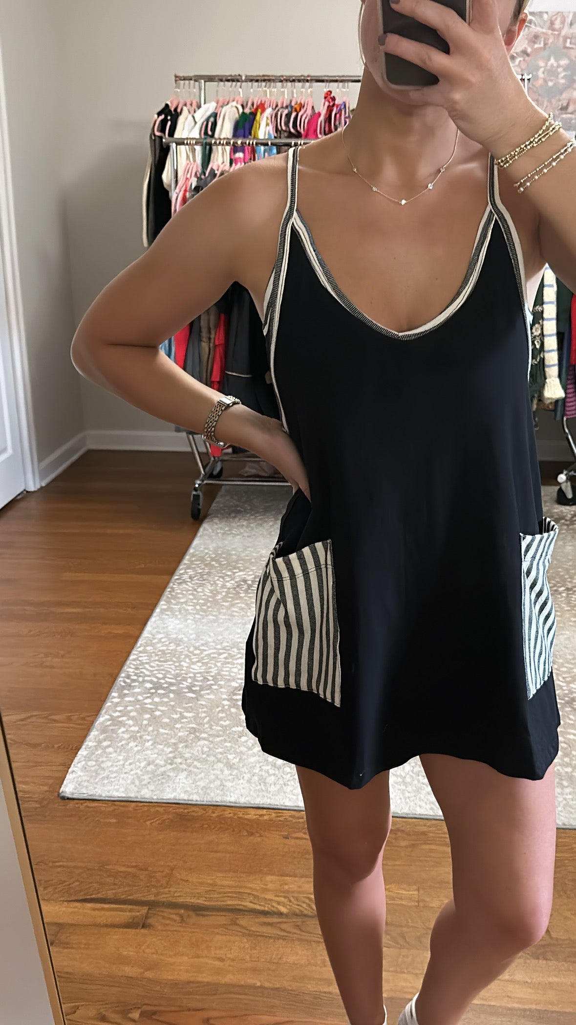 Laura Mini Dress with Built in Romper