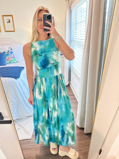 Terrie Blue Dress