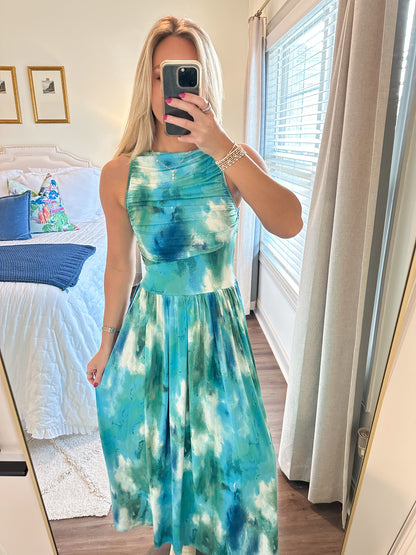 Terrie Blue Dress