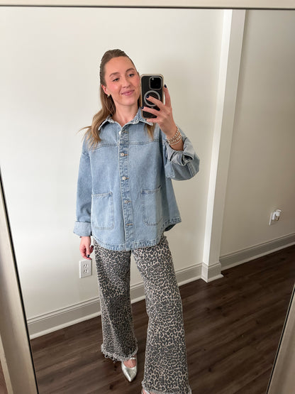 Oversized Denim Jacket