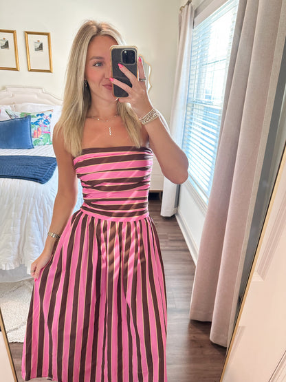 Heidi Stripe Dress