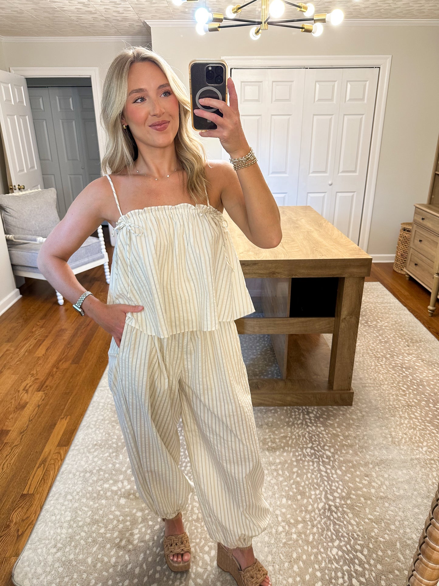 Holland Jumpsuit- Cream