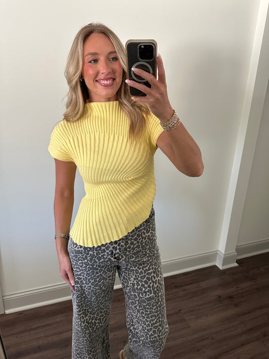 Hampton Top- Yellow