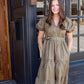 Reed Maxi Dress- Olive