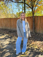Julia Cardigan- Warm Grey