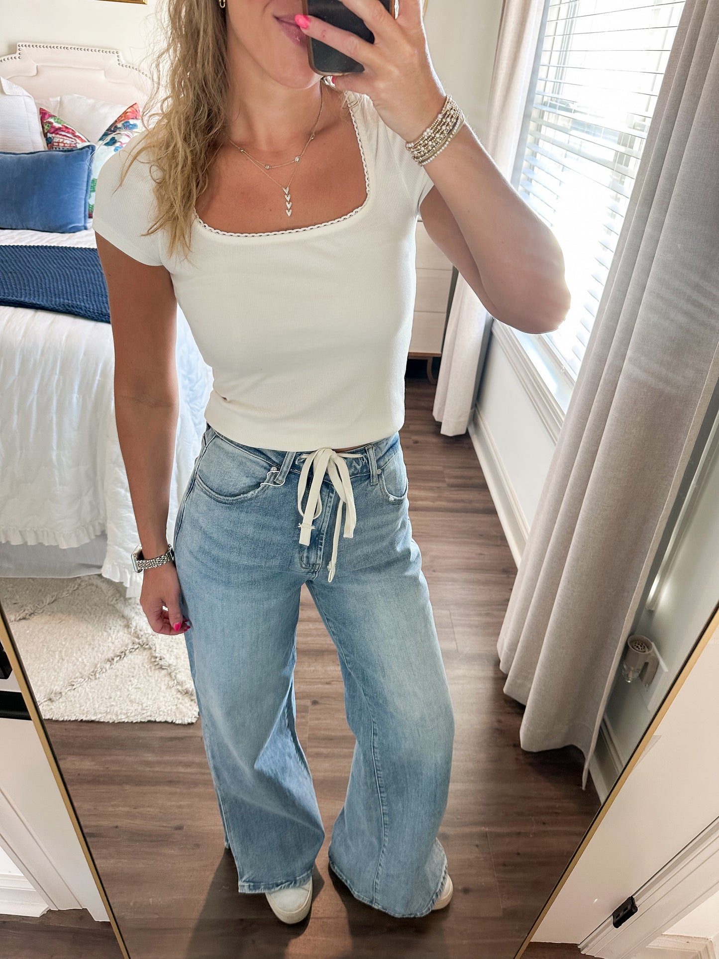 Juno Stretch Jean- Medium Denim
