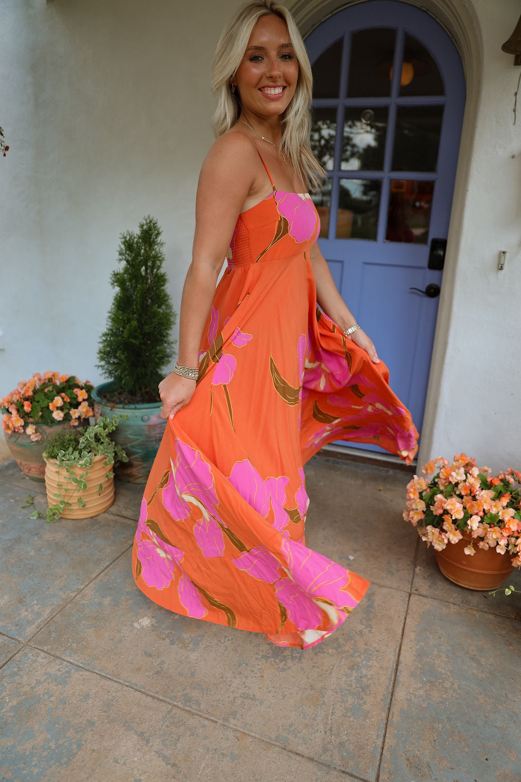 Apricot Pink Maxi