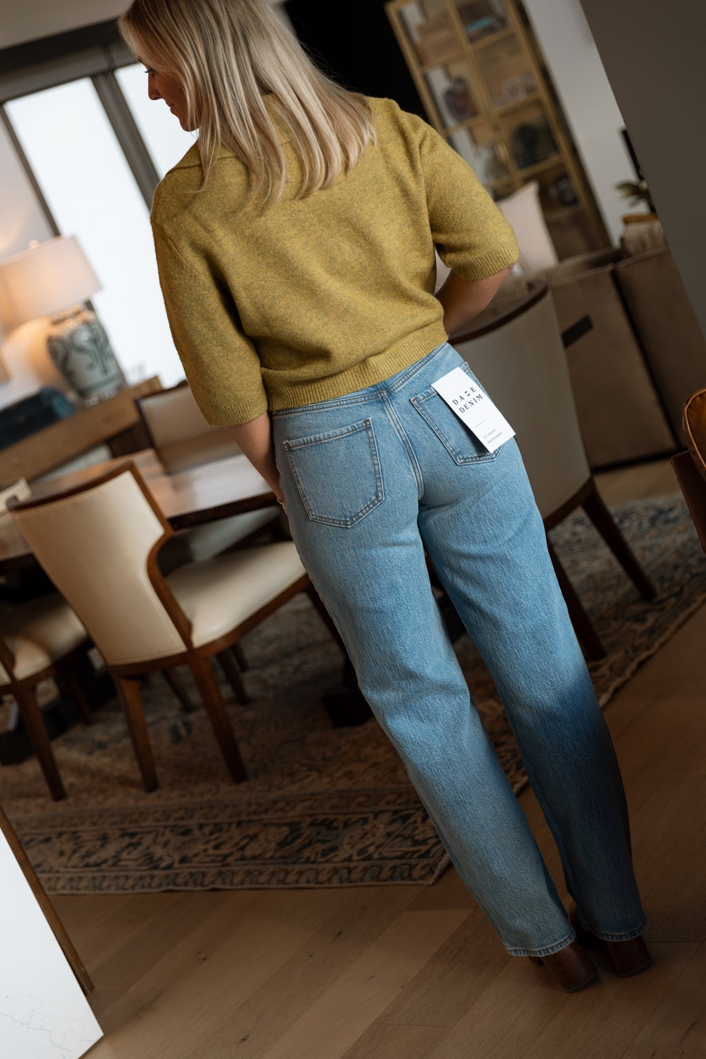 Kit Sweater Top- Citron