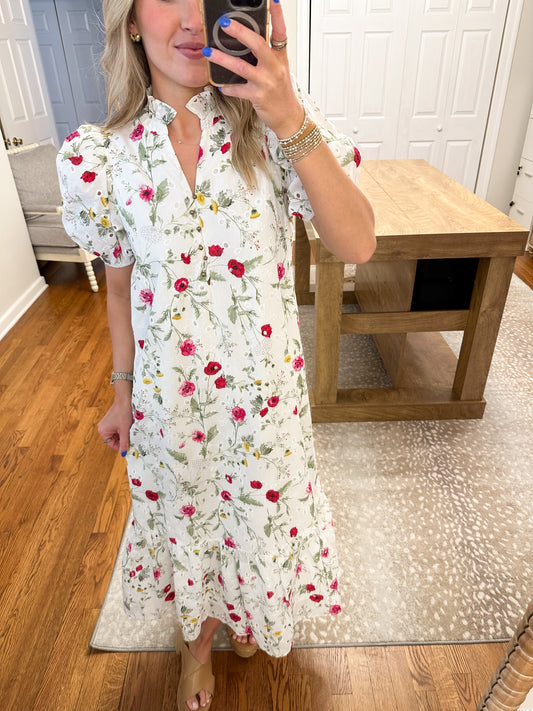 The Camille Floral Dress