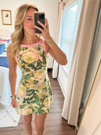 Elodie Mini- Green Floral