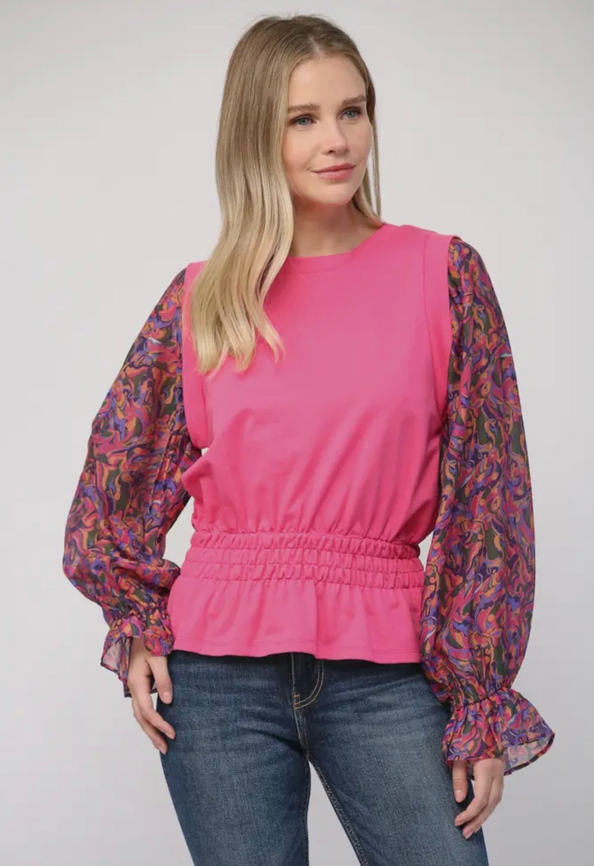 Maeve Top- Pink