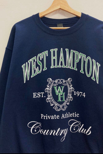 West Hampton Sweatshirt- Navy