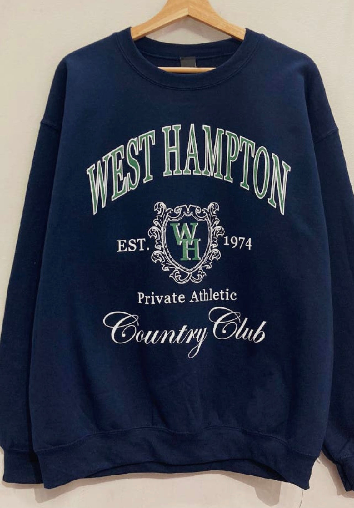 West Hampton Sweatshirt- Navy