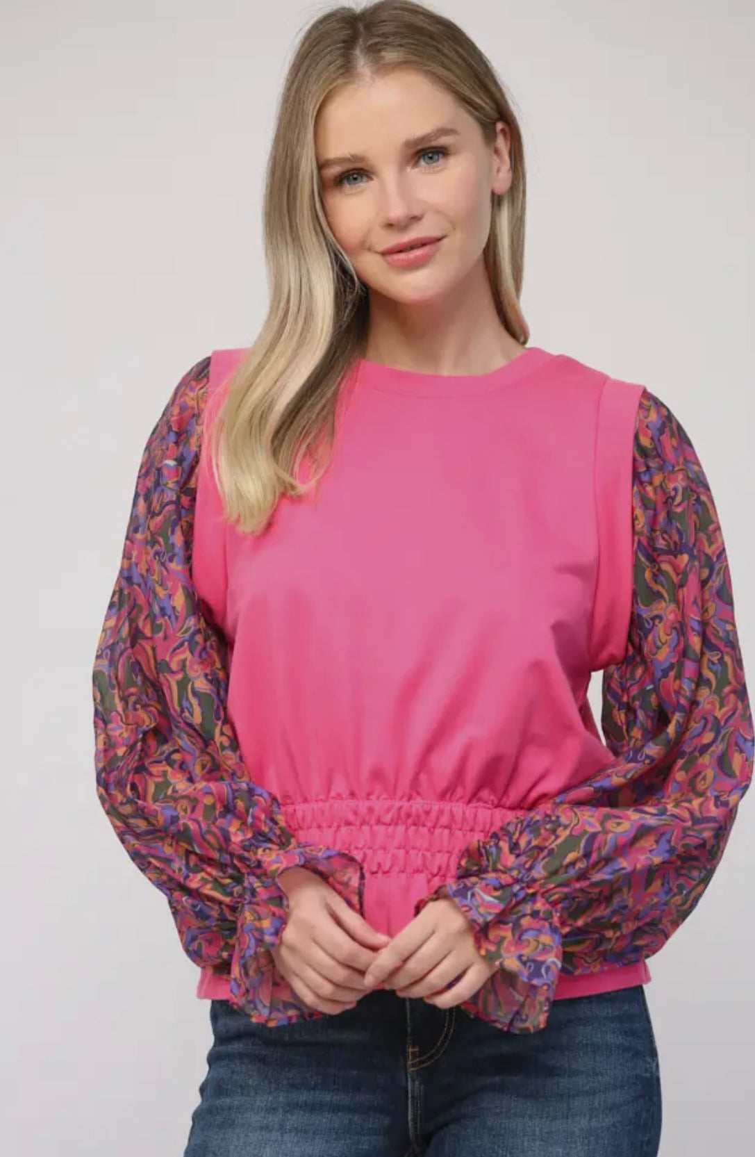 Maeve Top- Pink