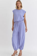 Olivia Jumpsuit- Blue