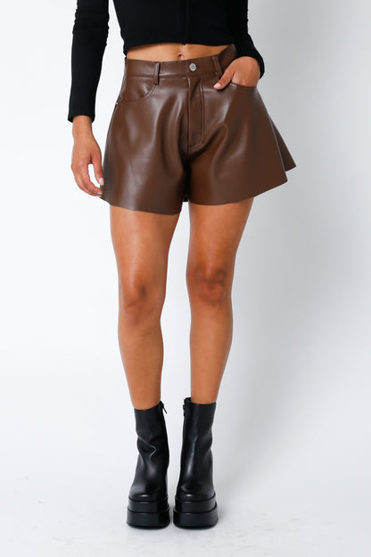 Riley Shorts- Brown