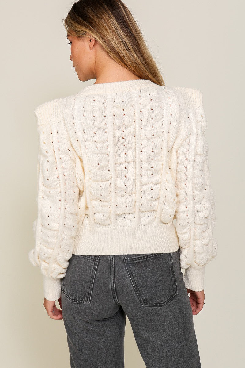 Liza Sweater- Cream