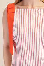 Ruby Stripe Mini- Cream