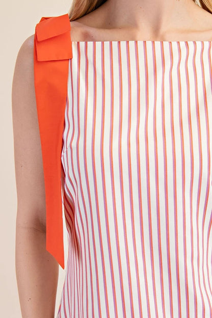 Ruby Stripe Mini- Cream