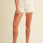 Patch Pocket Shorts- Off White